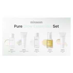 Pure Glow Essentials Set – Mixsoon | Rutina de 5 pasos