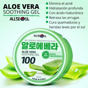 Aloe Vera Soothing Gel – All Seoul  | Gel multiusos de Aloe Vera