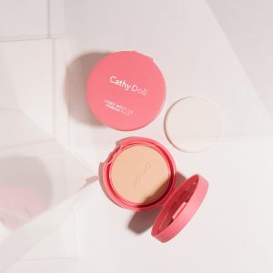 CC Polvo Compacto SPF 40 PA+++ – Cathy Doll  | Polvo Compacto Mini