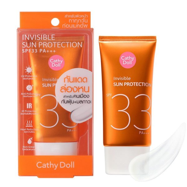 Protector Solar Invisible Invisible Sun Protection SPF 33 PA+++ – Cathy Doll | Protector solar ...