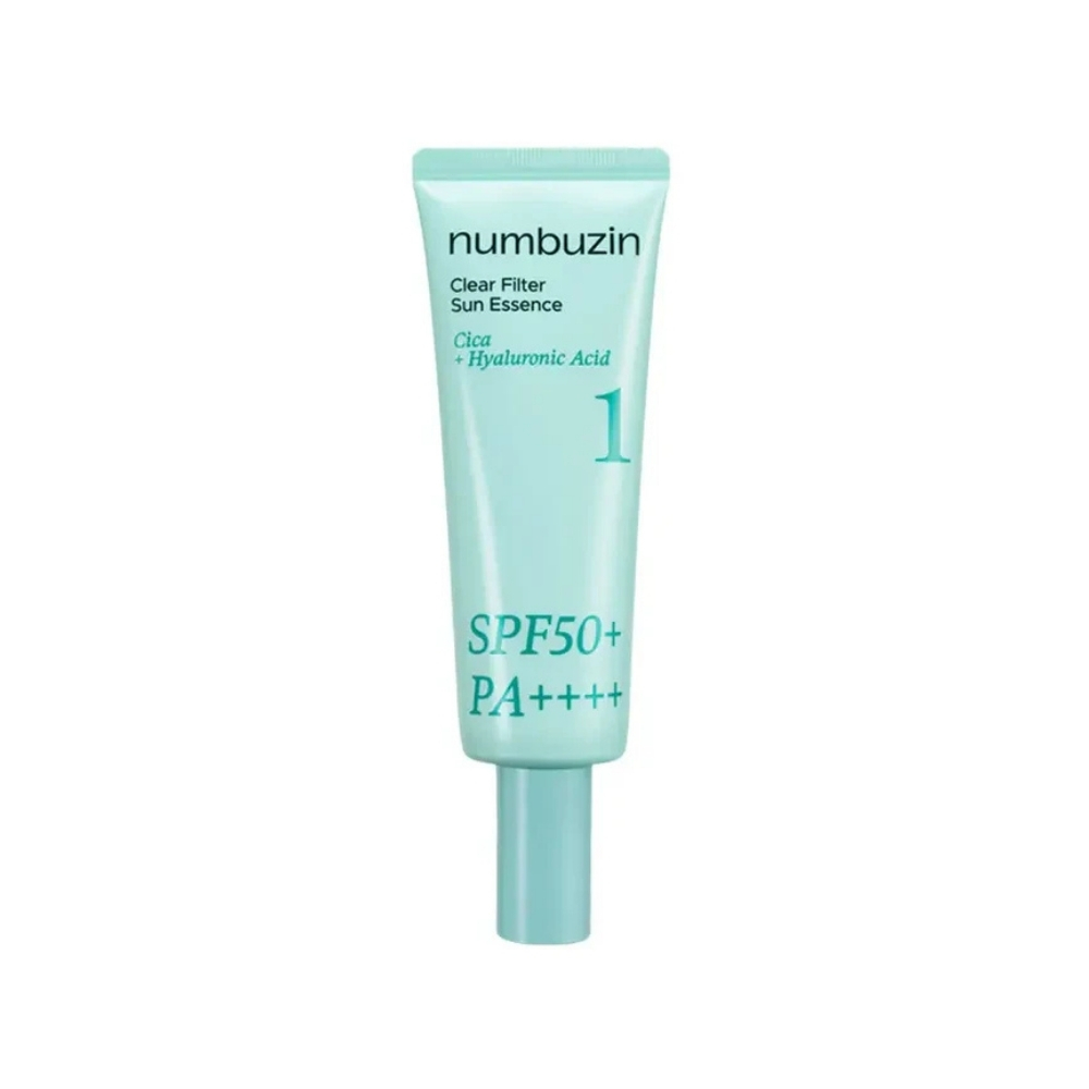 No.1 Clear Filter Sun Essence - Numbuzin | Protector solar hidratante y calmante