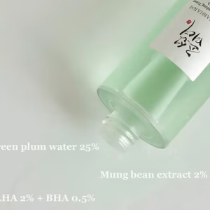 Green Plum Refreshing Toner : AHA + BHA – Beauty of Joseon | Tónico exfoliante para poros y textura
