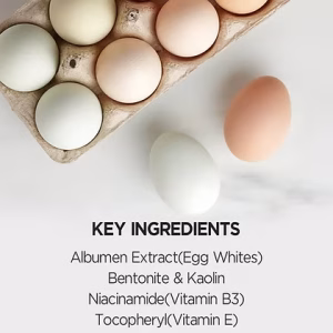 Egg White Pore Mask – Skinfood  | Mascarilla de Clara de Huevo