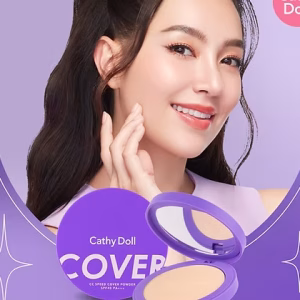 CC Speed Cover Powder SPF40 PA+++ – Cathy Doll | Polvo compacto
