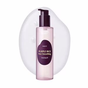 Purple Rice Pore Smoothing Cleansing Oil – Eqqualberry | Aceite limpiador poros