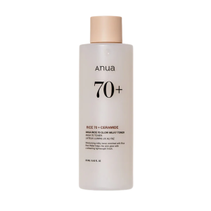 Rice 70 Glow Milky Toner – Anua | Tónico iluminador e hidratante