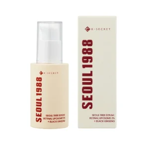 SEOUL 1988 Serum: Retinal Liposome 2% + Black Ginseng – K-SECRET | Sérum antiedad renovador