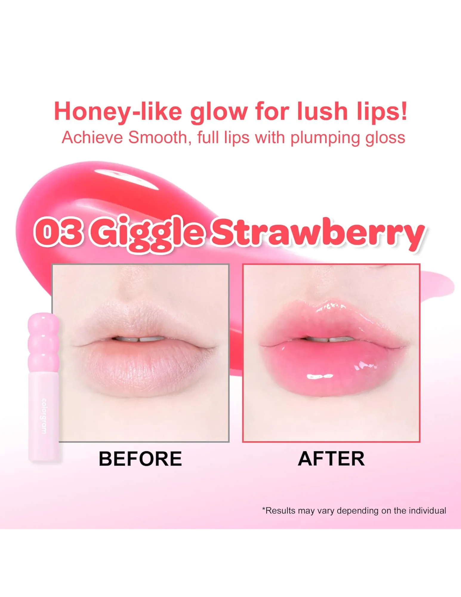 Fruity Glass Gloss - Colorgram | Gloss jugoso - Imagen 4