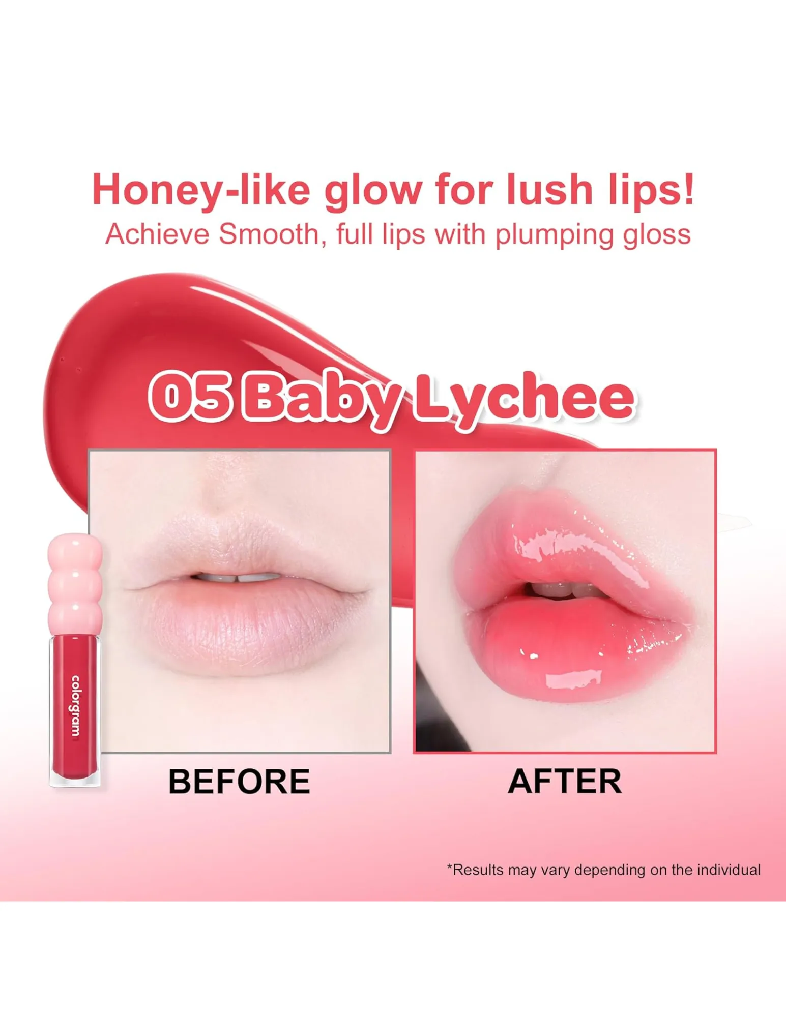 Fruity Glass Gloss - Colorgram | Gloss jugoso - Imagen 6