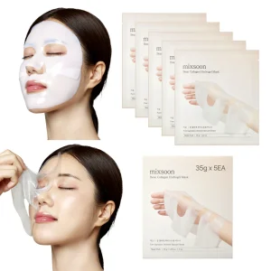 Bean Hydrogel Mask Pack – Mixsoon | Mascarilla de hidrogel nutritiva