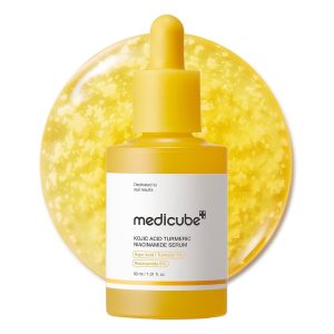 Kojic Acid Turmeric Niacinamide Serum  – Medicube | Serum de ácido kójico