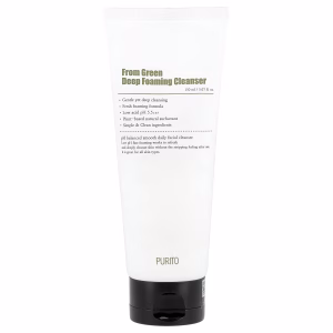 From Green Deep Foaming Cleanser – Purito | Limpiador suave de pH balanceado