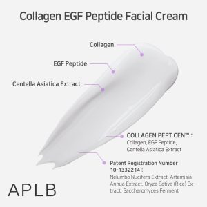 Collagen EGF Peptide Facial Cream – APLB | Crema facial reafirmante y reparadora