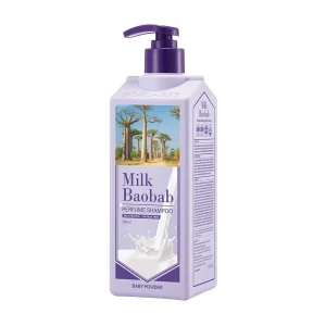 Shampoo Baby Powder – Milk Baobab | Shampoo con aroma a talco de bebé, limpieza nutritiva y suavidad