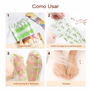 Exfoliating Foot Mask – Purederm | Mascarilla exfoliante para pies