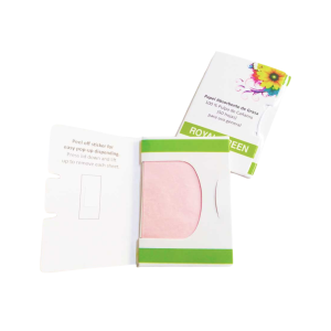 Papel Anti Brillo Royal Green – Dermal | Papel absorbente para control de grasa y brillo