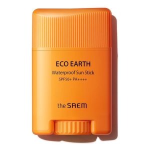 Eco Earth Waterproof Sun Stick SPF50+ PA++++ – The Saem | Protector solar stick resistente al agua