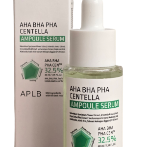 AHA BHA PHA CENTELLA AMPOULE SERUM – APLB | Sérum exfoliante calmante y fortalecedor