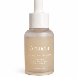 RICE MUCIN GLOW SERUM - ARENCIA | Sérum iluminador e hidratante