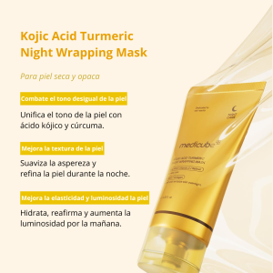 Kojic Acid Turmeric Night Wrapping – Medicube | Tratamiento nocturno iluminador