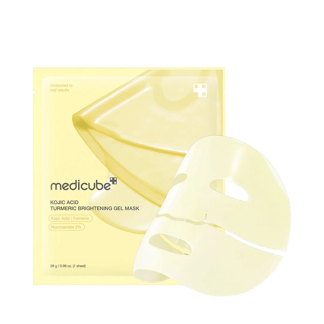 Kojic Acid Turmeric Brightening Gel Mask - Medicube | Mascarilla iluminadora en gel