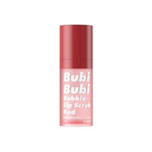 Bubi Bubi Bubble Lip Scrub Red - UNPA | Exfoliante labial revitalizante con vitamina C