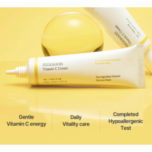 Vitamin C Cream – Mixsoon | Crema iluminadora e hidratante