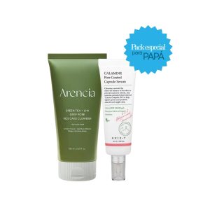 @Pack Adiós Poros | Green Tea + LHA Deep Pore Rice Cake Cleanser – Arencia + Calamine Pore Control Capsule – AXIS-Y
