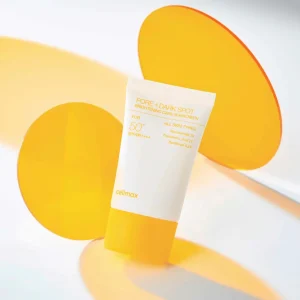 Pore + Dark Spot Brightening Care Sunscreen – Celimax | Protector solar iluminador antimanchas