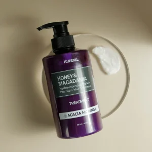 Honey & Macadamia Hair Treatment Cherry Blossom – Kundal | Acondicionador capilar hidratante