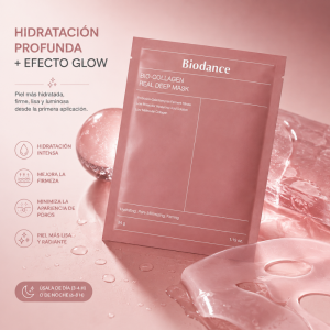 Bio-Collagen Real Deep Mask – Biodance | Mascarilla de hidrogel hidratante y reafirmante