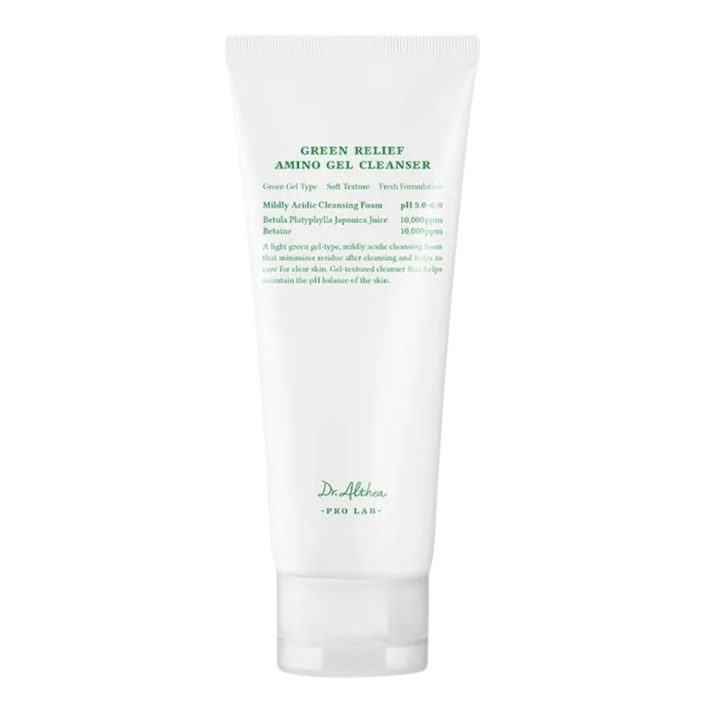 Green Relief Amino Gel Cleanser | Limpiador Facial con Aminoácidos