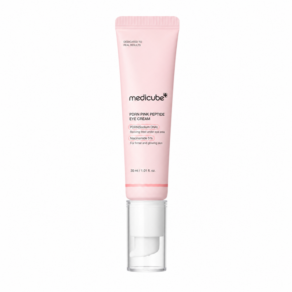 Medicube PDRN Pink Peptide Eye Cream | Crema reafirmante para el contorno de ojos