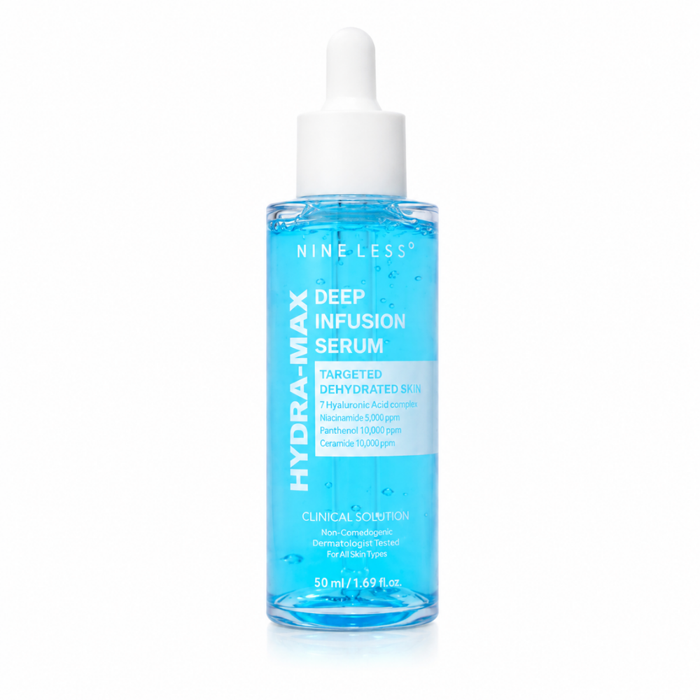 Hydra Max Deep Infusion Serum 50 ml – NINELESS | Sérum de hidratación profunda y refuerzo de la barrera
