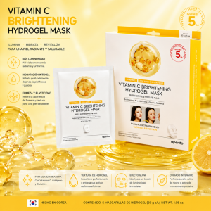 Vitamin C Brightening Hydrogel Mask | Mascarilla iluminadora de Vitamina C
