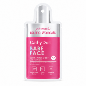 Babe Face Serum Mask Sheet – Cathy Doll | Mascarilla facial reafirmante con péptidos