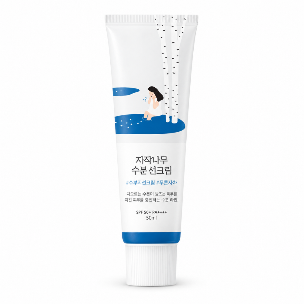 Birch Juice Moisturizing Tone-Up Sunscreen SPF50+ PA++++ – ROUND LAB | Protector solar hidratante con efecto tono uniforme